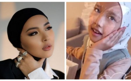 «Оның шешімін қуана қолдадым»: әнші Айдана Меденова кішкентай қызының хиджаб кигенін сүйіншіледі