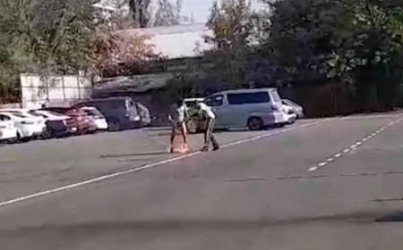 Алматыда бір адам өзін өртеп жіберді
