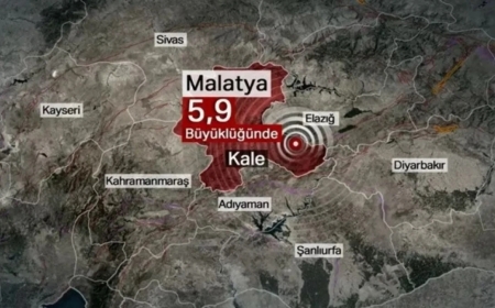 Түркияда күшті жер сілкінісі болды