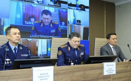 Алматы облысы полиция департаментінің жаңа басшысы тағайындалды