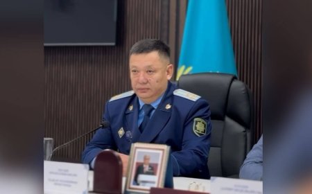 Талғар ауданына жаңа прокурор тағайындалды