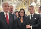 «Батырдың ұрпағы»: Тоқаев пен Макронның ортасында суретке түскен қыз кім?