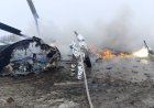 В Актюбинской области при крушении вертолета погиб военнослужащий