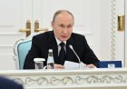 Президент России Владимир Путин выразил благодарность Касым-Жомарту Токаеву за теплый прием на казахской земле