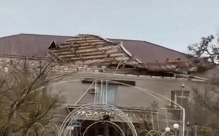 Шатырлар ұшып жатыр: Маңғыстауда жойқын дауыл соқты