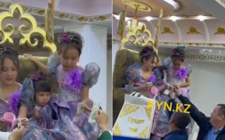 «Сүндет тойды қыздарға да жасайтын болған ба?»: Желіде тараған видео қызу талқыға түсті