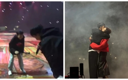 «Бірінші некеден болса да»: Раим Ерке Есмаханның ұлын сахнаға алып шықты