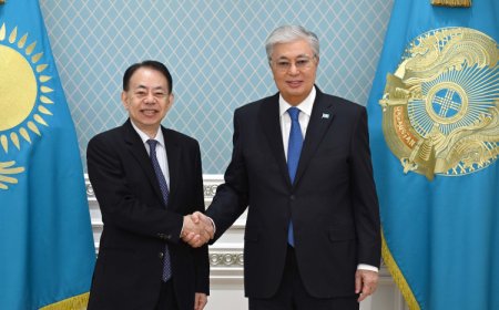 Глава государства принял президента Азиатского банка развития Масацугу Асакаву