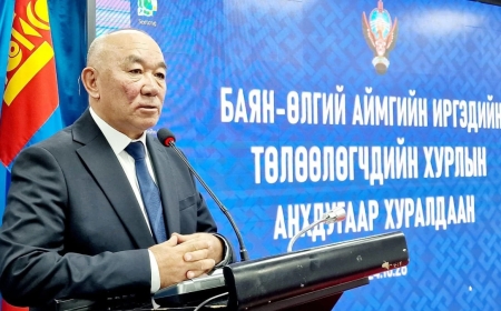 Моңғолиядағы қандасымыз Баян-Өлгий аймағының әкімі болып сайланды