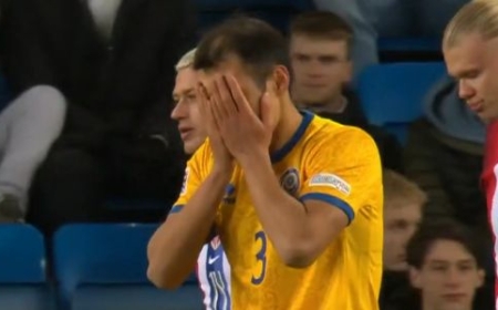 Казахстан завершил Лигу наций разгромным поражением от Норвегии