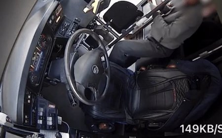 В Алматы задержан мужчина, напавший с ножом на контролёра автобуса