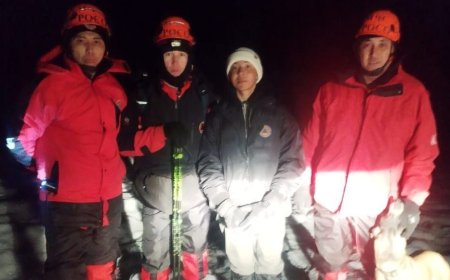 Алматыда жасөспірім 3100 метр биіктікте көтеріліп, өз бетінше түсе алмай қалған