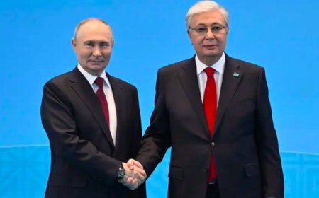 Путин пригласил Токаева на парад в честь 80-летия победы в Москву