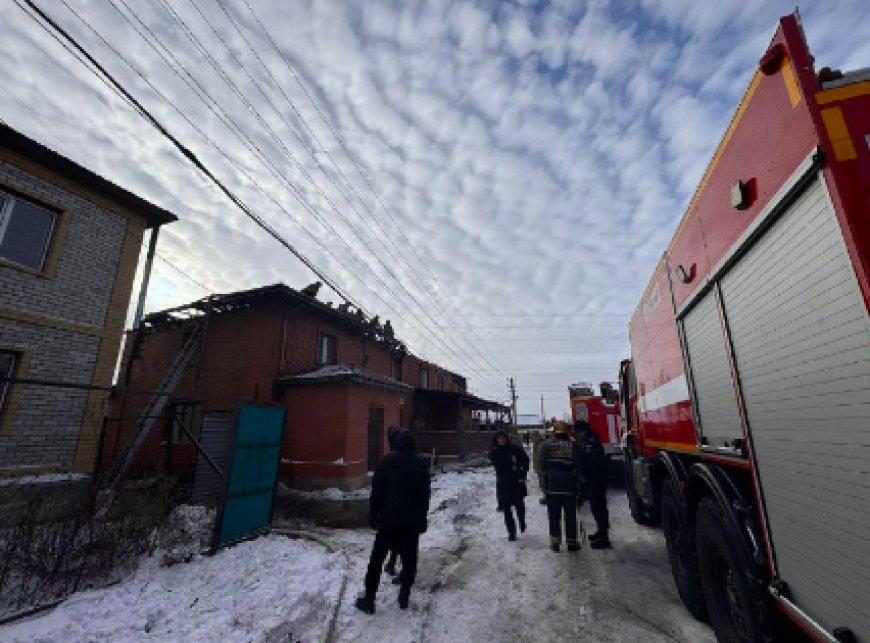 Четверо детей погибли в пожаре в жилом доме в Астане