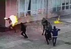 Маңғыстау облысы әкімдігі алдында бір адам өзін өртеп жіберді