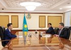 Премьер Бектенов встретился с послом Китая в Казахстане Чжаном Сяо