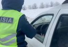 Ақмола облысында ауа райының қолайсыздығынан 1 500-ден астам көлік жолда қалды