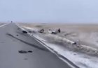 Три человека погибли в ДТП на трассе в Костанайской области