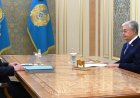 Глава государства принял Премьер-министра Олжаса Бектенова