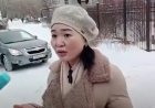 «Бас сүйегі сынған»: Семейде әкімдіктің шыршасын безендіріп жүріп жарақат алған мұғалімнің әйелі сұхбат берді (ВИДЕО)