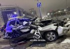 Астанадағы көпірде жол апаты болып, бір адам көз жұмды (ВИДЕО)