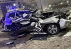 В Астане ДТП на мосту: пассажир погиб, водитель в больнице
