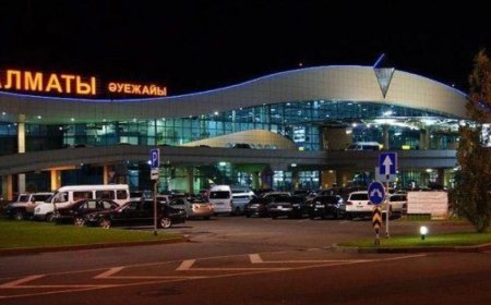 В алматинском аэропорту открыт дополнительный въезд к зоне вылета