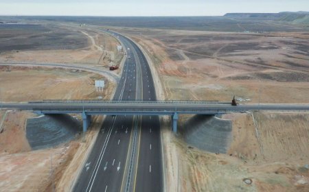 Завершено строительство трассы «Караганда-Балхаш»: движение открыто