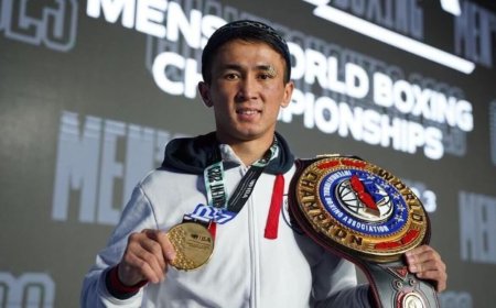 Махмуд Сабырхан стал чемпионом Азии по боксу