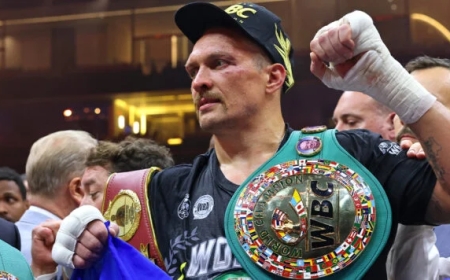 Александр Усик назвал лучшего боксера в мире