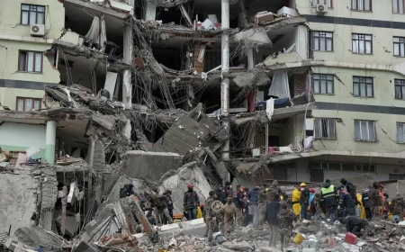 Казахстан начал строительство школы в пострадавшем от землетрясения регионе Турции