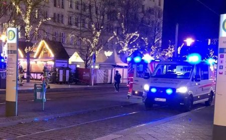 Теракт в Магдебурге: автомобиль наехал на посетителей рождественской ярмарки