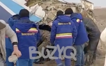 Ақтаудағы ұшақ апаты: Бортта Қазақстан азаматтары да болған