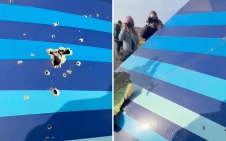 Әзірбайжан ұшағын украиналық дрондар атып түсірді - БАҚ