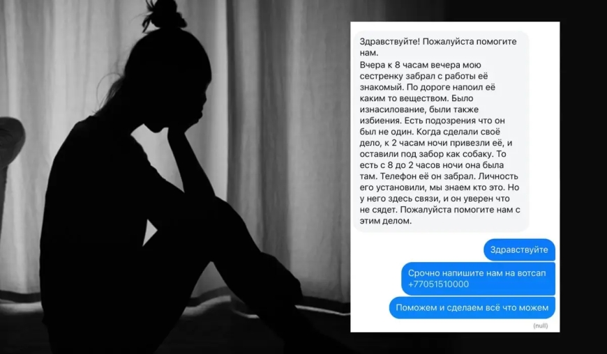 «Көлікке отырған өзің»: Алматы облысында полиция күдіктіні ұстамай, зәбір көрген қызға қысым көрсеткен