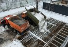 В Алматы заработал первый снегоплавильный пункт