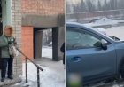 Желіде көлігін 5 минуттан артық қыздырған жүргізушіні камерасына түсіріп алған тұрғынның ВИДЕО-сы тарады