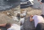 Әділетсіздікке ұшыраған тұрғын Бас прокуратураның алдында өз-өзін өртеп жіберді (ВИДЕО)