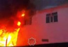Пожар в парке аттракционов потушили в Шымкенте