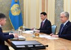 Президент Касым-Жомарт Токаев принял председателя Национального банка Тимура Сулейменова