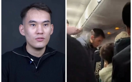 Қызылорда әкімдігі ұшақта адам өмірін құтқарған студенттің оқуын төлеп бермек