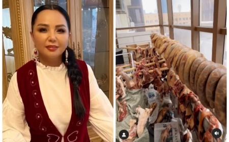 «Бір қыста екі жылқы жеп қоямыз»: Соғымын көрсетіп, мақтанған Алтынай жұртқа жақпай қалды