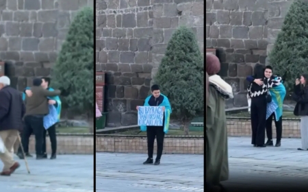 «Туды танысаң, құшақта»: қазақ студенті Түркияда ерекше челлендж өткізді