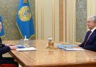 Мемлекет басшысы Ішкі істер министрін қабылдады