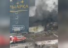 В Астане загорелся торгово-развлекательный центр