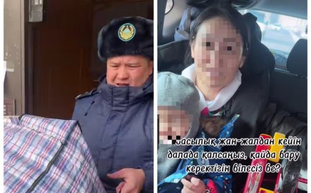 «Көзіме жас алдым»: Астаналық полицей желі жұлдызына айналды