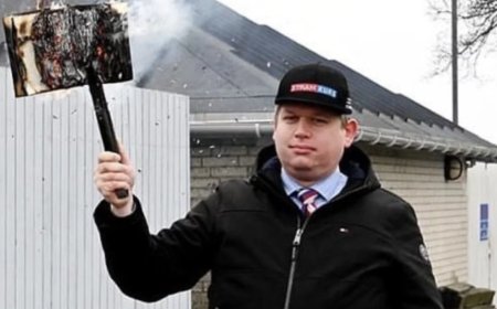 Данияда партия жетекшісі Құран өртеді