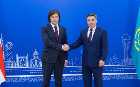 Премьер-министры Казахстана Олжас Бектенов и Грузии Ираклий Кобахидзе обсудили вопросы торгово-экономического сотрудничества