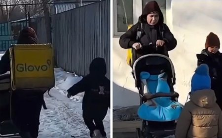 «Балаларымның арманы үшін мықты болуым керек» - Курьер ана