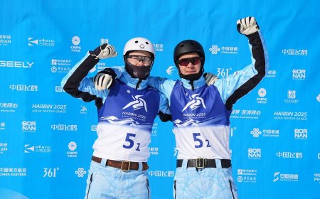 Казахстанские фристайлисты завоевали золото на зимней Азиаде